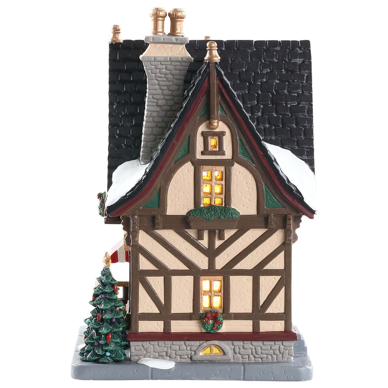 lemax-the-christmas-cubby-maison-miniature-caddington image 2
