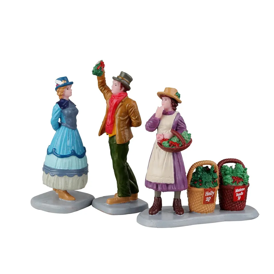 lemax-under-the-mistletoe-sc-ne-gui-de-no-l-caddington image 1
