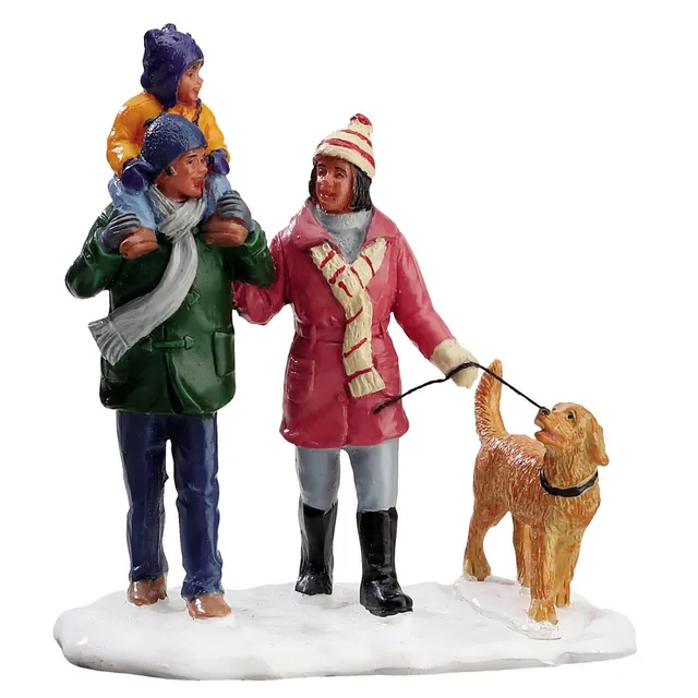 lemax-winter-walk-figurine-miniature-de-collection image 1