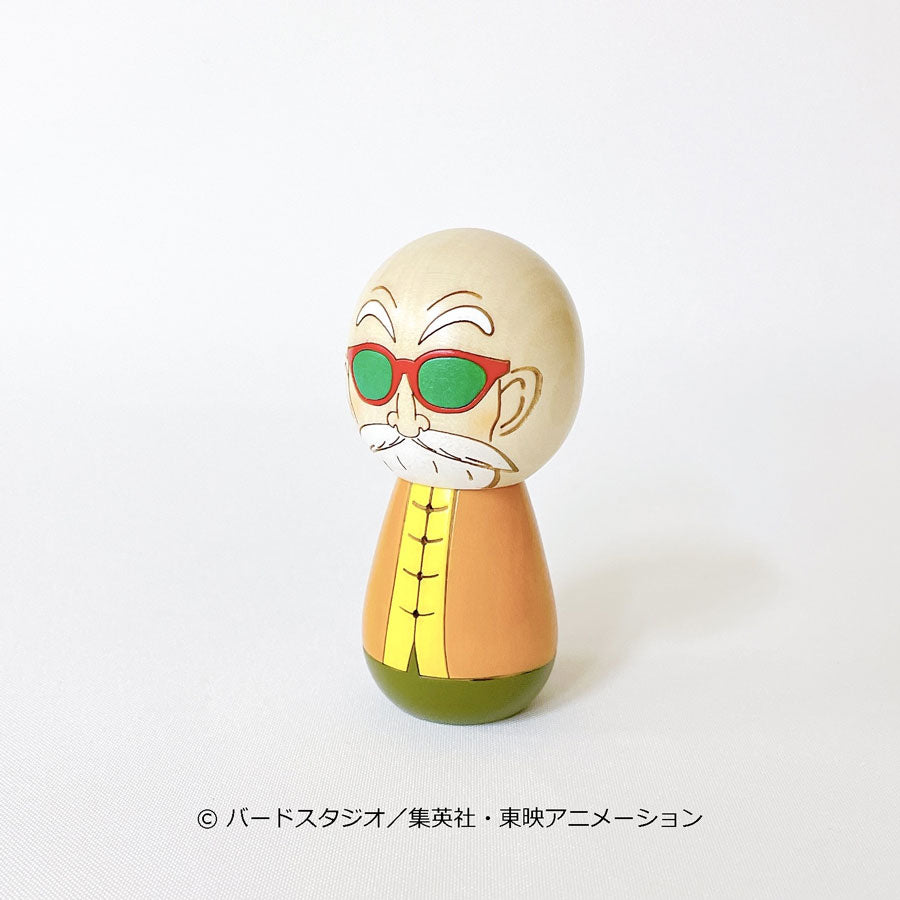 usaburo-kokeshi-dragon-ball-kame-sennin-master-roshi-poup-e-kokeshi-9-cm image 2