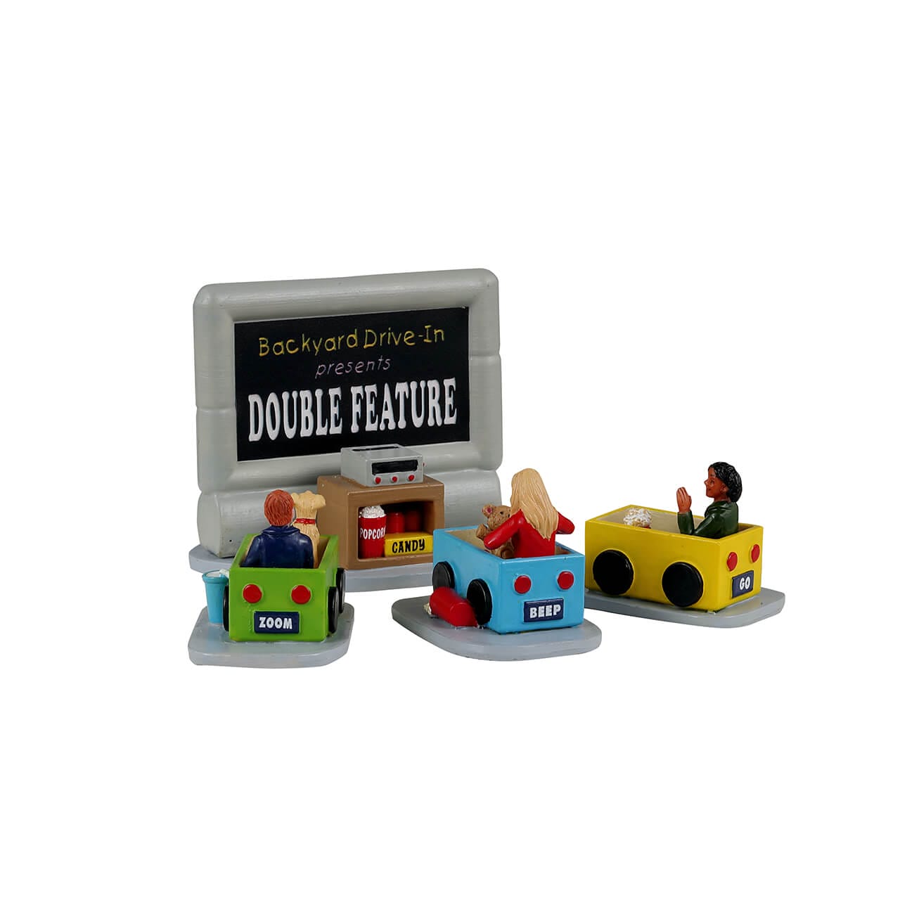 lemax-backyard-drive-in-miniature-cin-ma-plein-air-caddington image 1