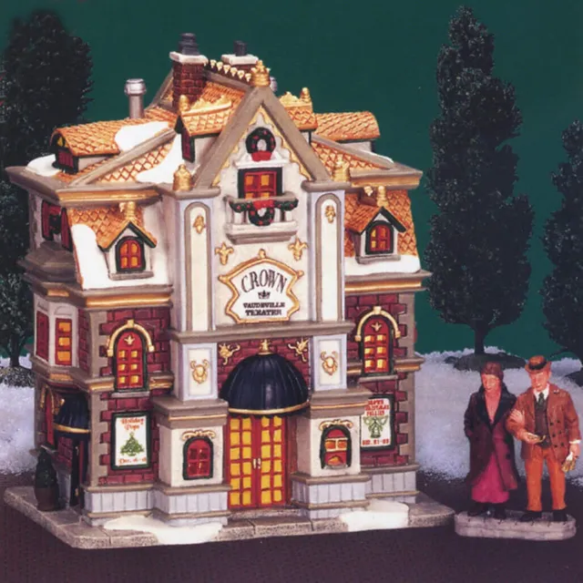 lemax-crown-vaudeville-theater-b-timent-th-tre-miniature image 1