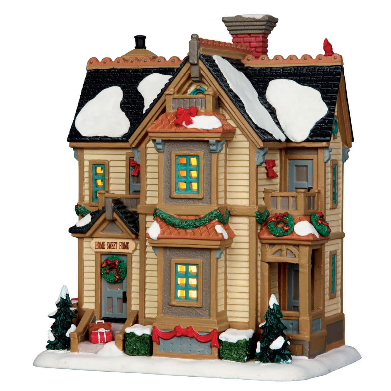 lemax-home-for-christmas-residence-maison-de-no-l-lumineuse image 4