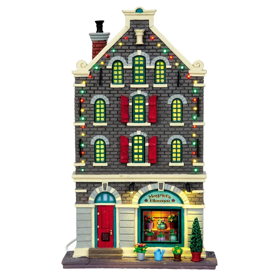 lemax-magriet-s-flowers-boutique-fleuriste-miniature-lumineuse image 1