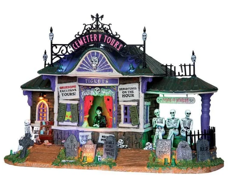 lemax-spookytown-cemetery-tours-b-timent-miniature-halloween image 1