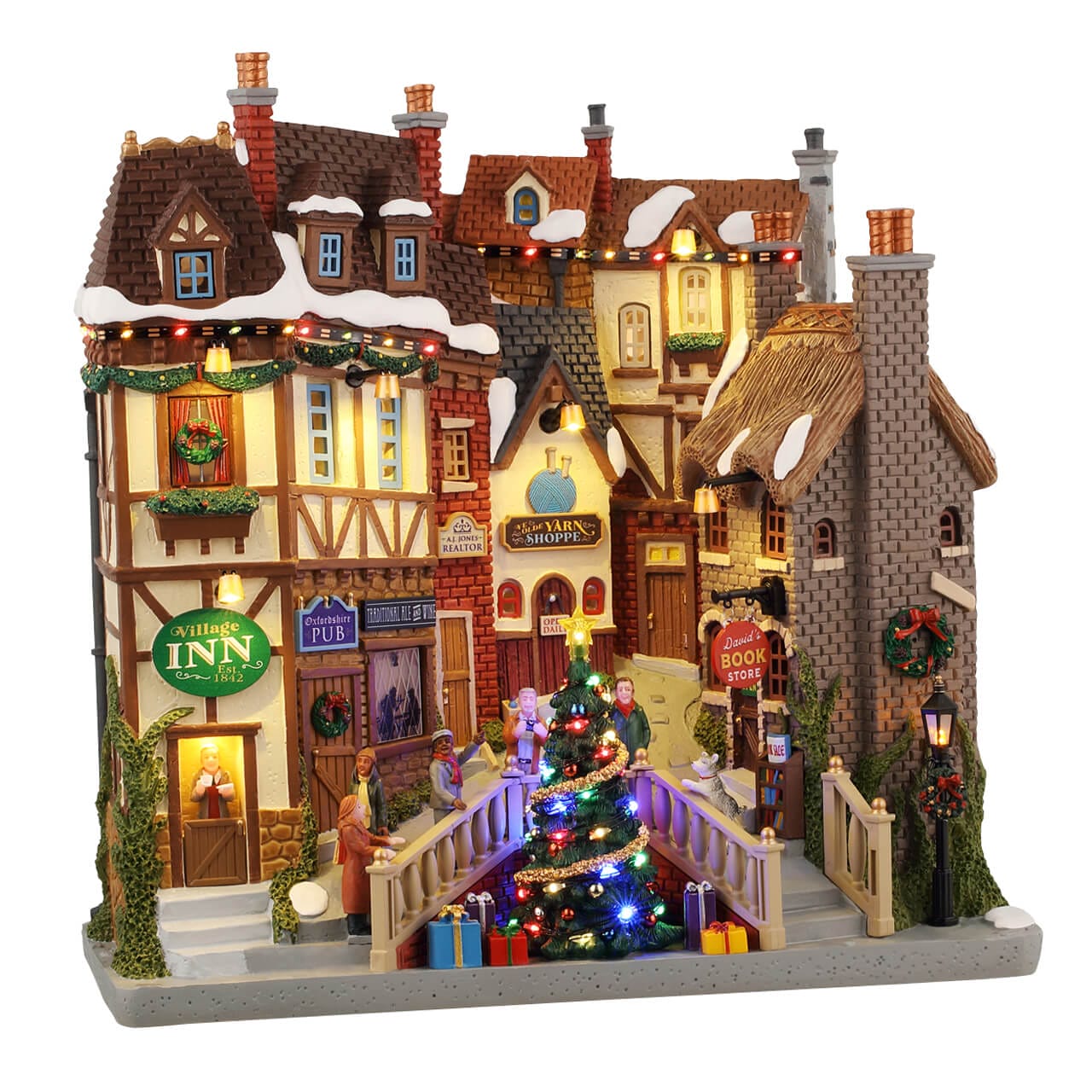 lemax-oxfordshire-village-d-cor-village-miniature-caddington image 1