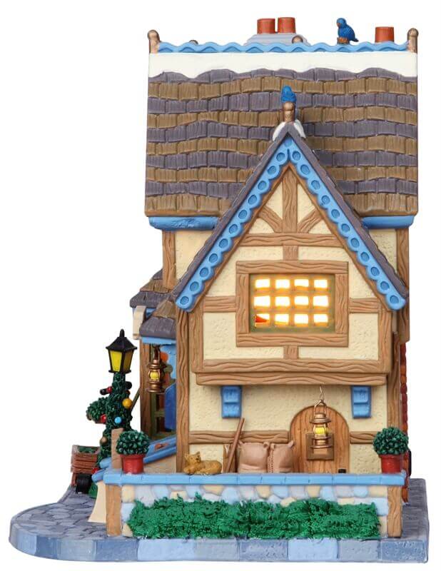 lemax-emerson-house-maison-de-village-de-no-l-illumin-e image 2