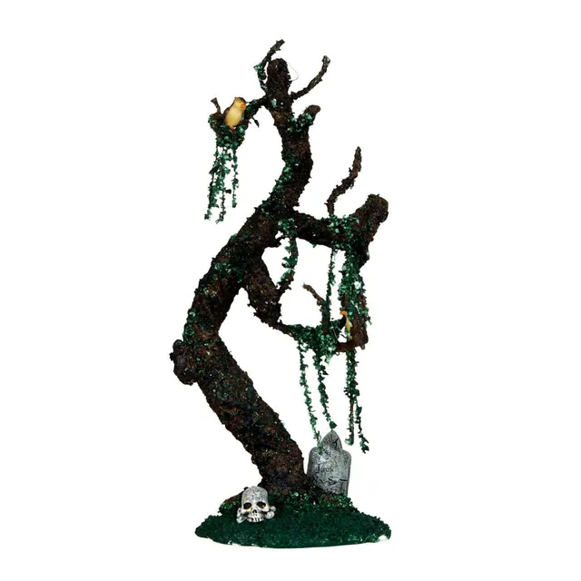 lemax-tombstone-tree-arbre-cimeti-re-spooky-town image 1