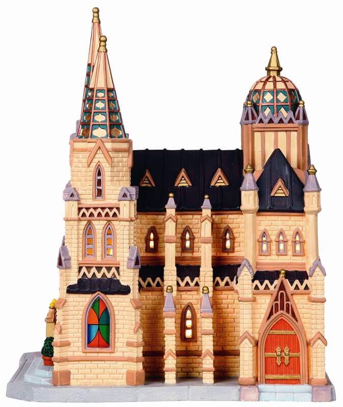 lemax-carrington-cathedral-cath-drale-miniature-illumin-e-village-de-no-l image 2