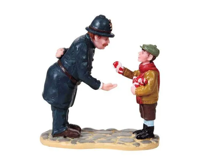 lemax-candy-cane-copper-figurine-miniature-de-collection image 1