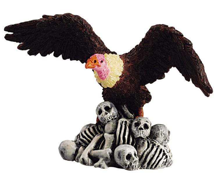 lemax-vulture-figurine-miniature-spooky-town-de-collection image 2
