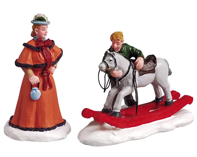 lemax-the-rocking-horse-figurine-miniature-village-de-no-l image 1