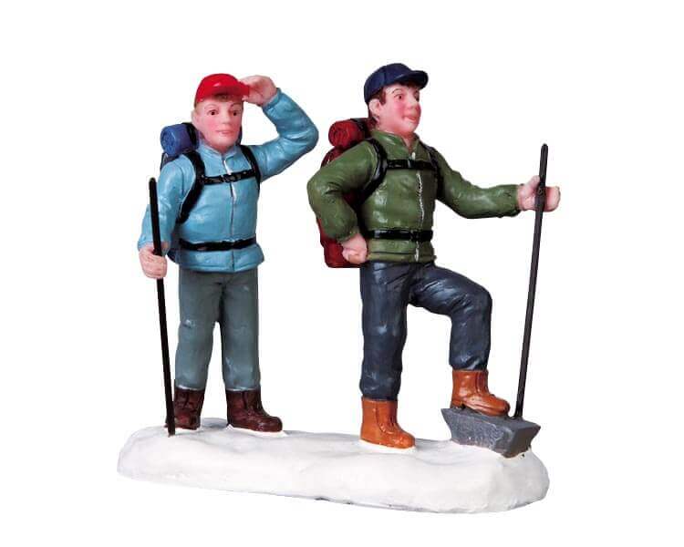 lemax-hikers-figurines-miniatures-randonneurs image 1