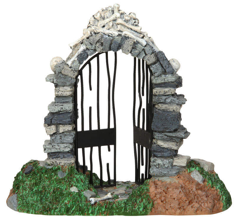 lemax-skull-gate-portail-cr-ne-spooky-town image 4