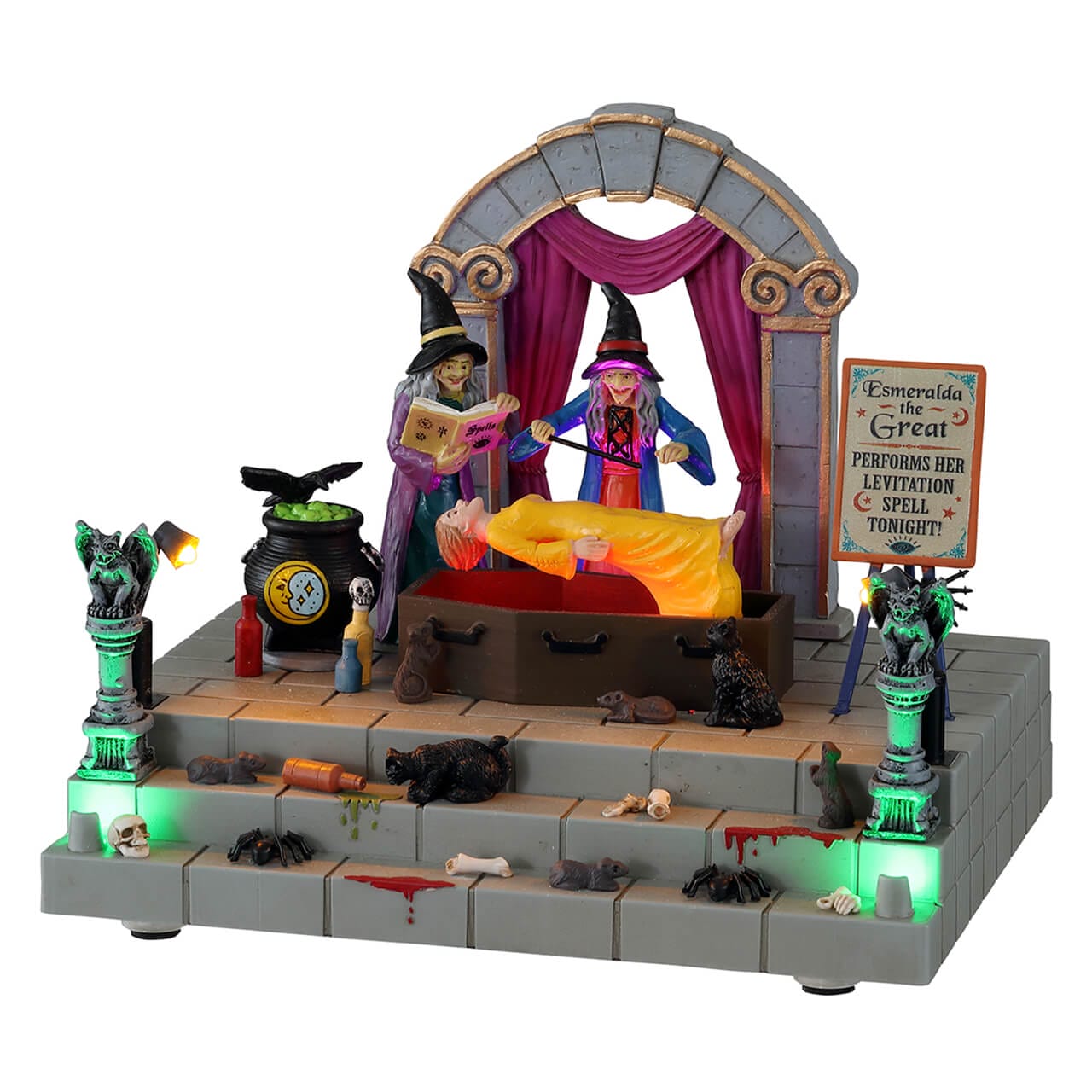 lemax-esmeralda-the-great-figurine-magicienne-spooky-town image 1