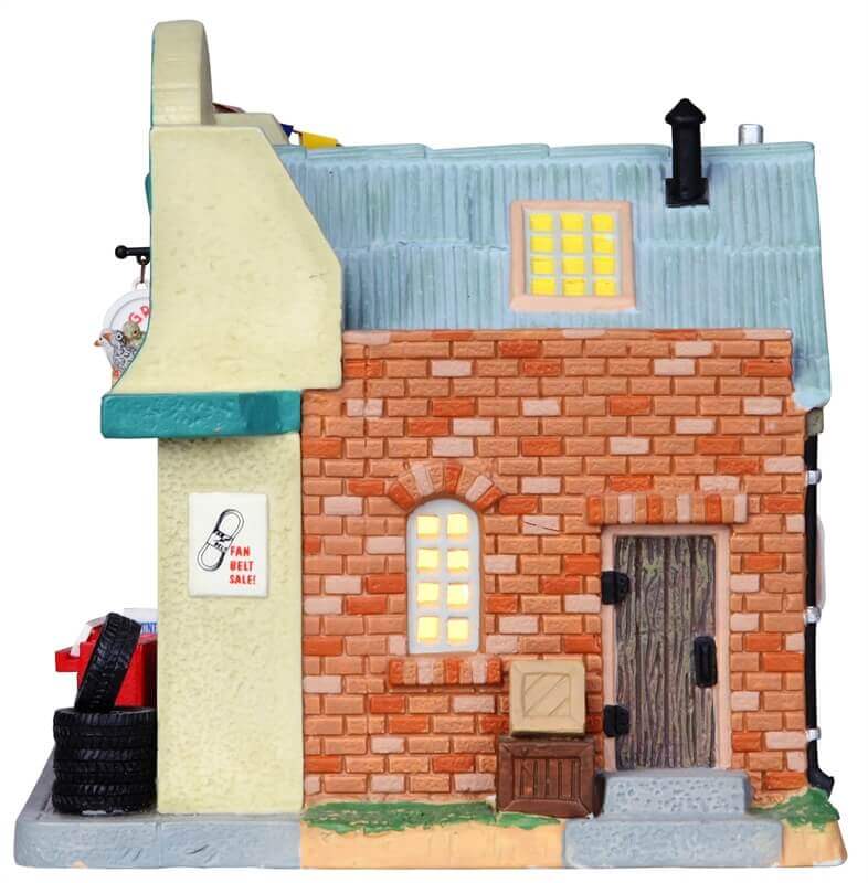 lemax-greeley-sons-auto-parts-b-timent-miniature-village-de-no-l image 3