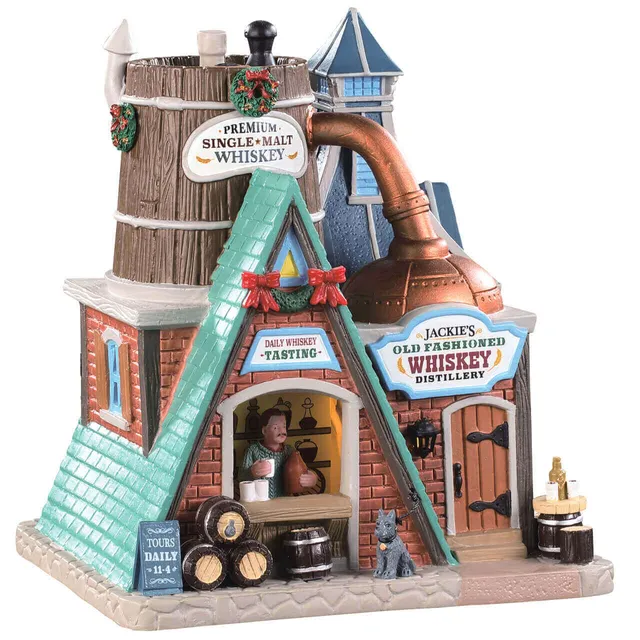 lemax-jackie-s-whiskey-b-timent-miniature-de-collection image 1