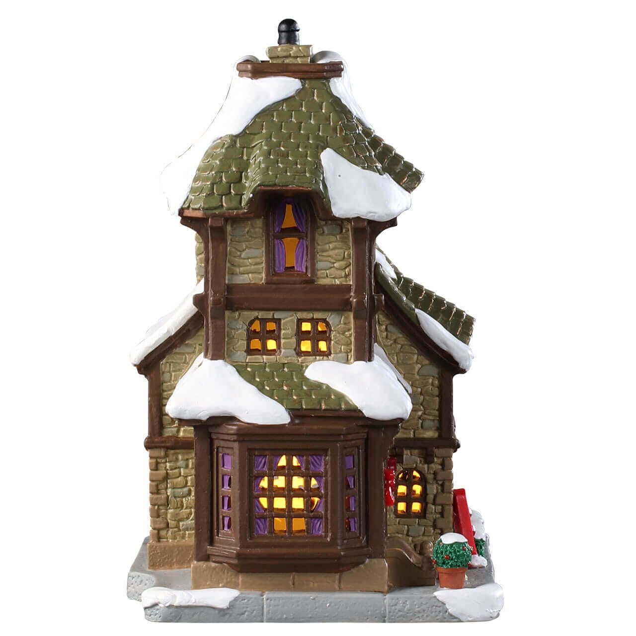 lemax-crane-residence-maison-miniature-illumin-e-caddington image 3