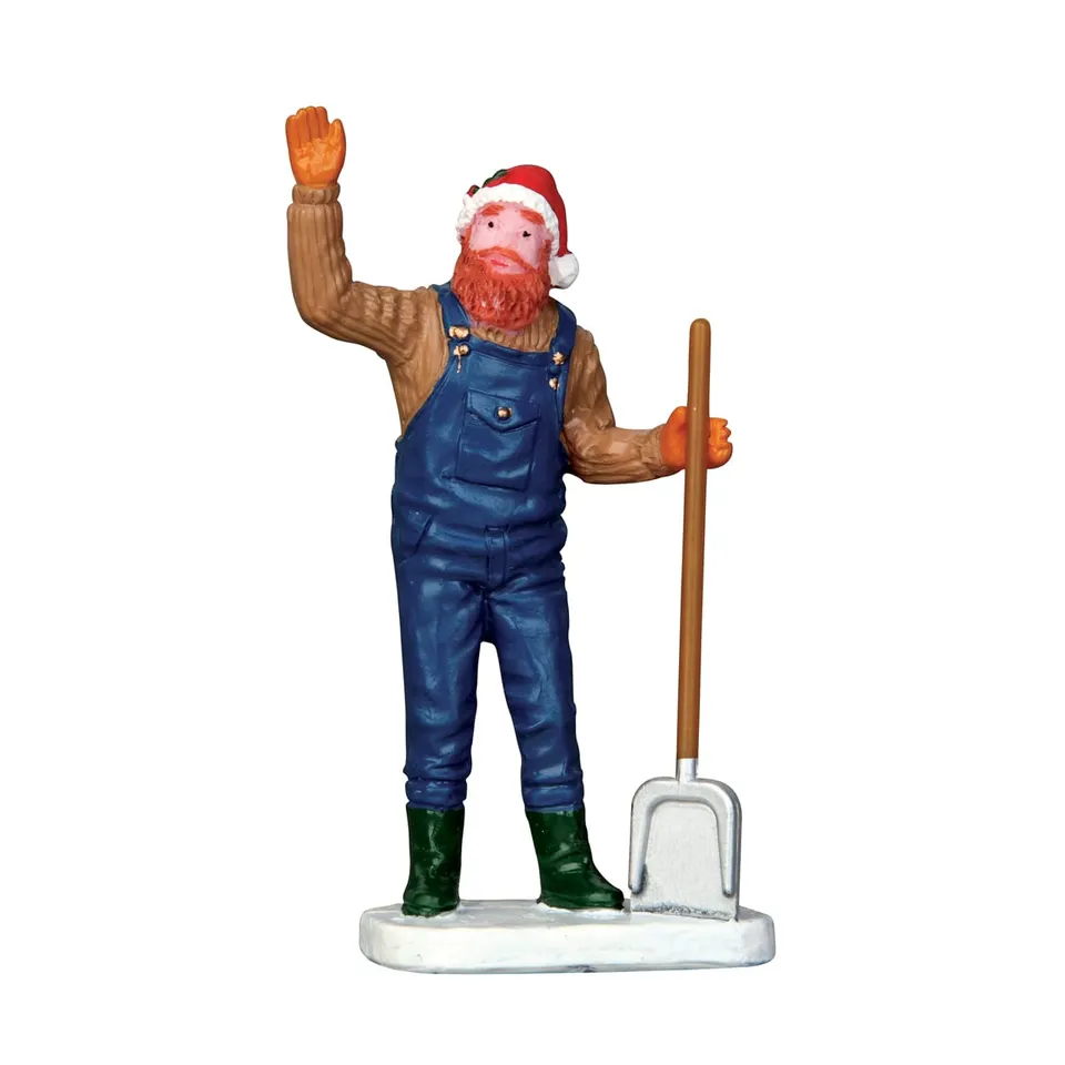 lemax-jolly-groundskeeper-figurine-de-gardien-de-collection image 1