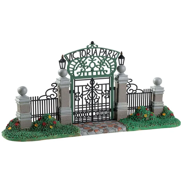 lemax-victoria-park-gateway-portail-miniature-lumineux image 1