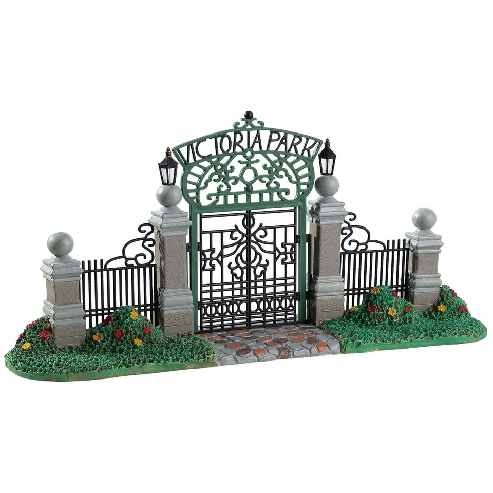 lemax-victoria-park-gateway-portail-miniature-lumineux image 1