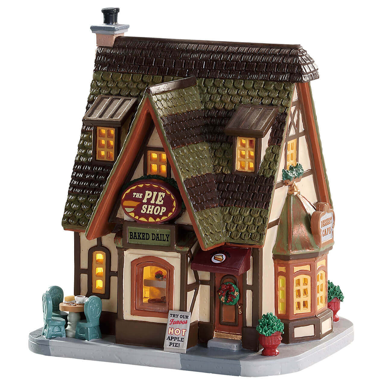 lemax-the-pie-shop-village-miniature-boutique-de-tartes image 1