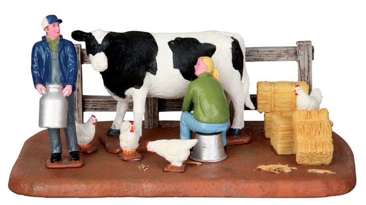 lemax-morning-milk-figurine-sc-ne-de-vie-lait-du-matin image 1