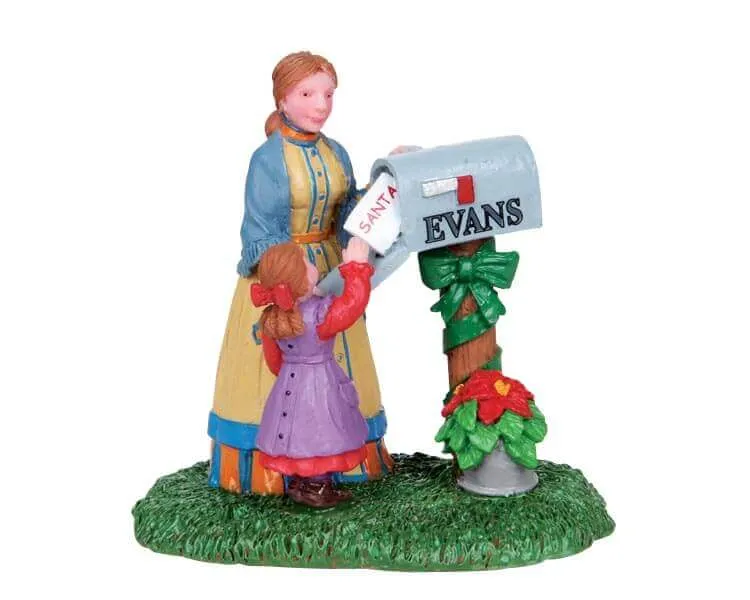 lemax-letter-for-santa-figurine-miniature-de-collection image 1