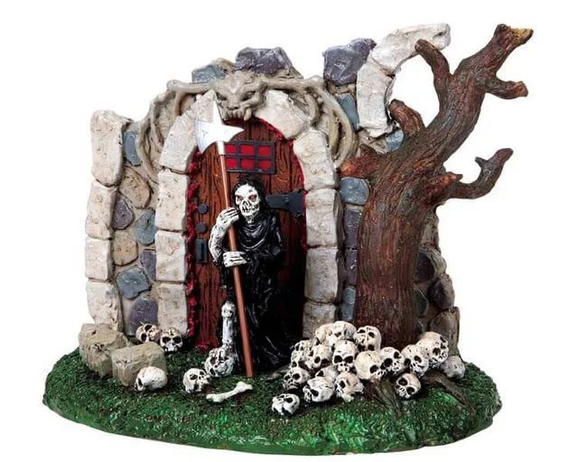 lemax-the-gate-keeper-figurine-miniature-spooky-town image 1