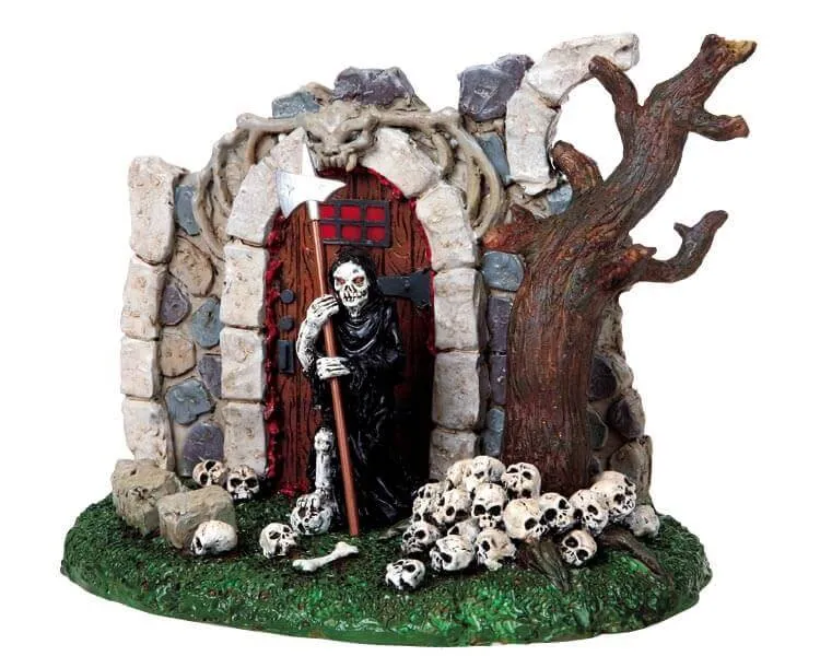 lemax-the-gate-keeper-figurine-miniature-spooky-town image 1