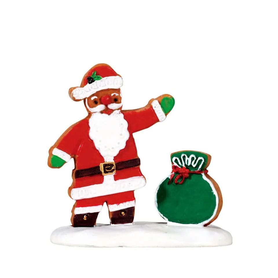 lemax-gingerbread-santa-figurine-sugar-n-spice image 1