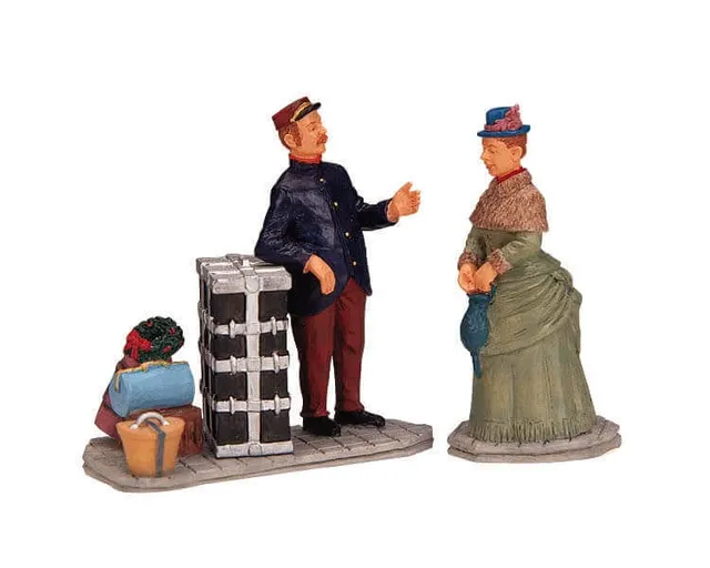 lemax-porter-figurine-porteur-de-village-miniature image 1
