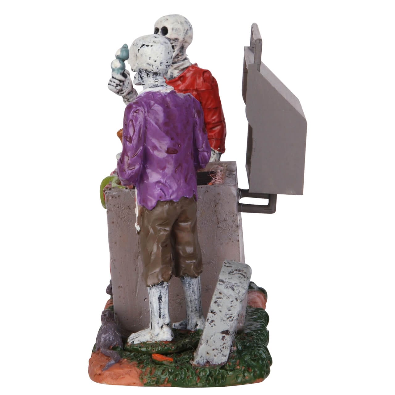 lemax-gory-grillin-sc-ne-barbecue-lumineuse-spooky-town image 2