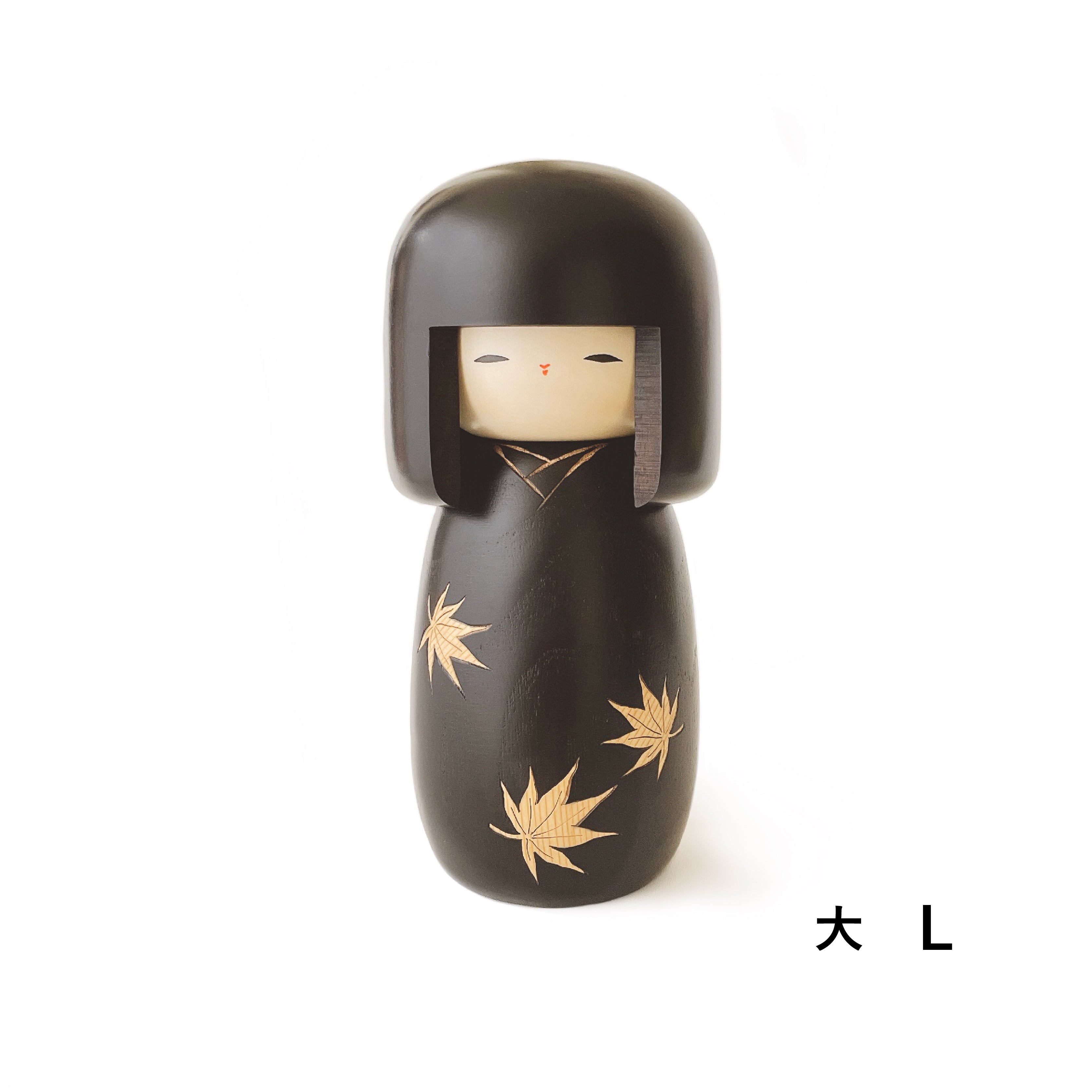 usaburo-kokeshi-zokan-momiji-kokeshi-marqueterie-rable-hana image 4