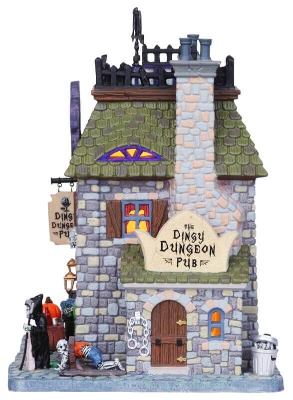 lemax-the-dingy-dungeon-pub-b-timent-miniature-spooky-town image 2