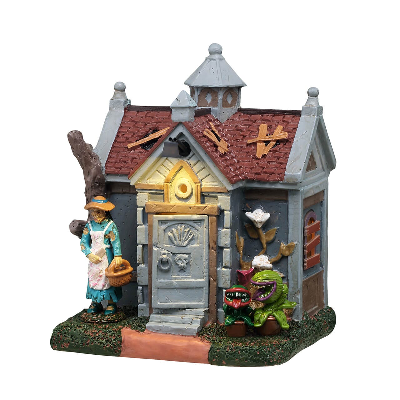 lemax-grave-gardening-figurine-miniature-spooky-town-jardin-macabre image 1
