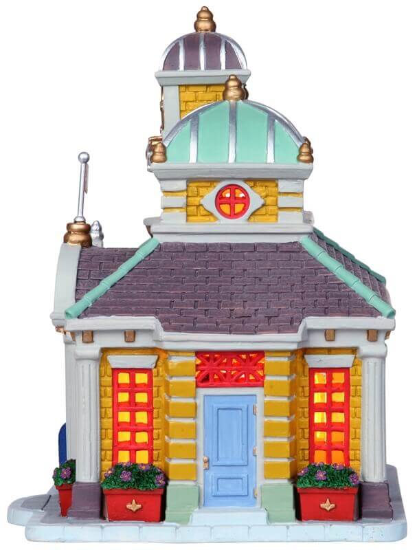 lemax-chesterfield-post-office-b-timent-miniature-lumineux image 3