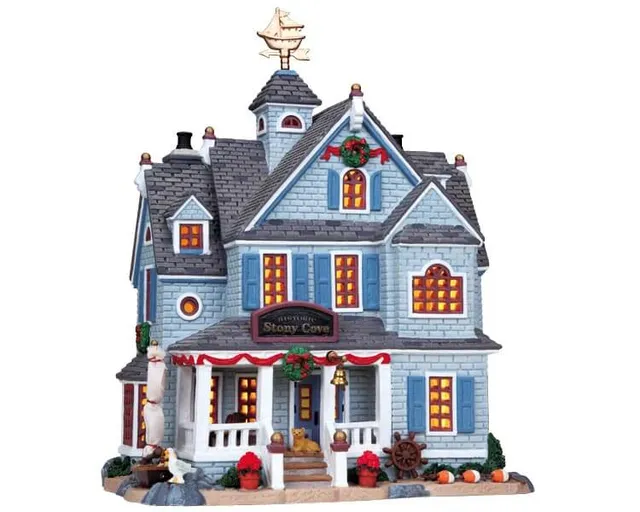 lemax-stony-cove-d-cor-de-village-miniature-c-tier image 1