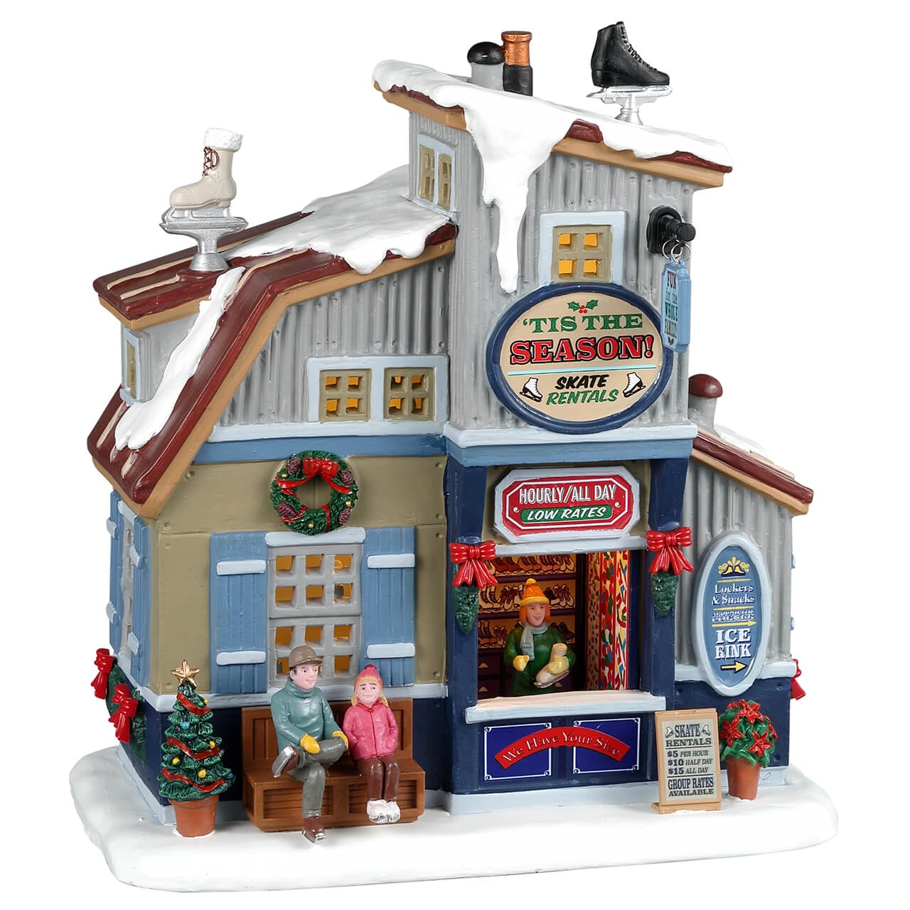 lemax-tis-the-season-skate-rentals-boutique-miniature-caddington image 1