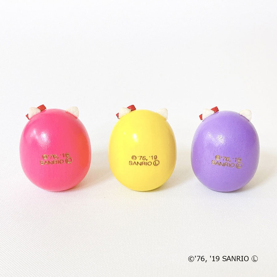 usaburo-kokeshi-hello-kitty-mame-daruma-jaune image 4