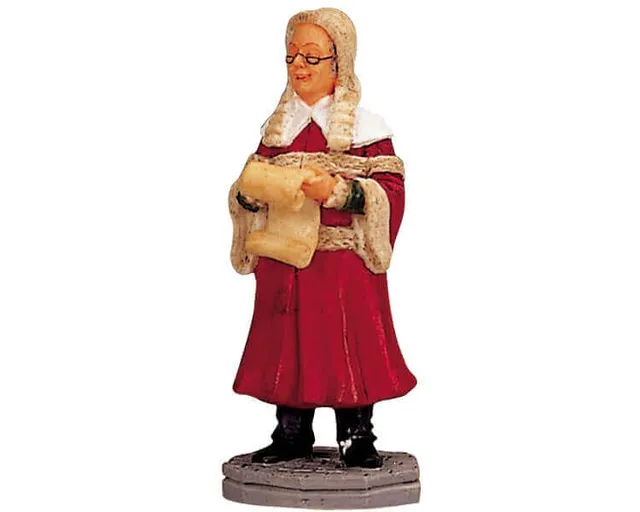lemax-magistrate-figurine-personnage-de-collection image 1