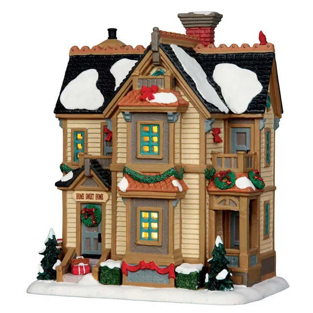 lemax-home-for-christmas-residence-maison-de-no-l-lumineuse image 1