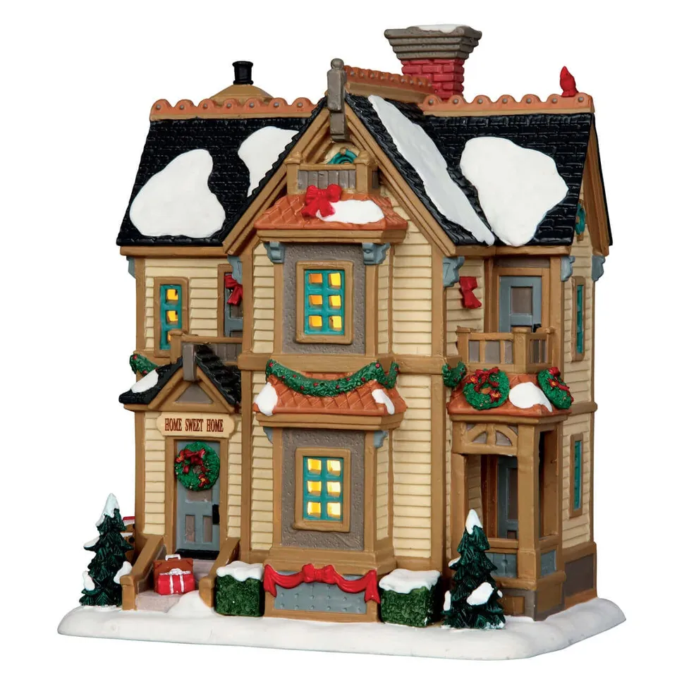 lemax-home-for-christmas-residence-maison-de-no-l-lumineuse image 1