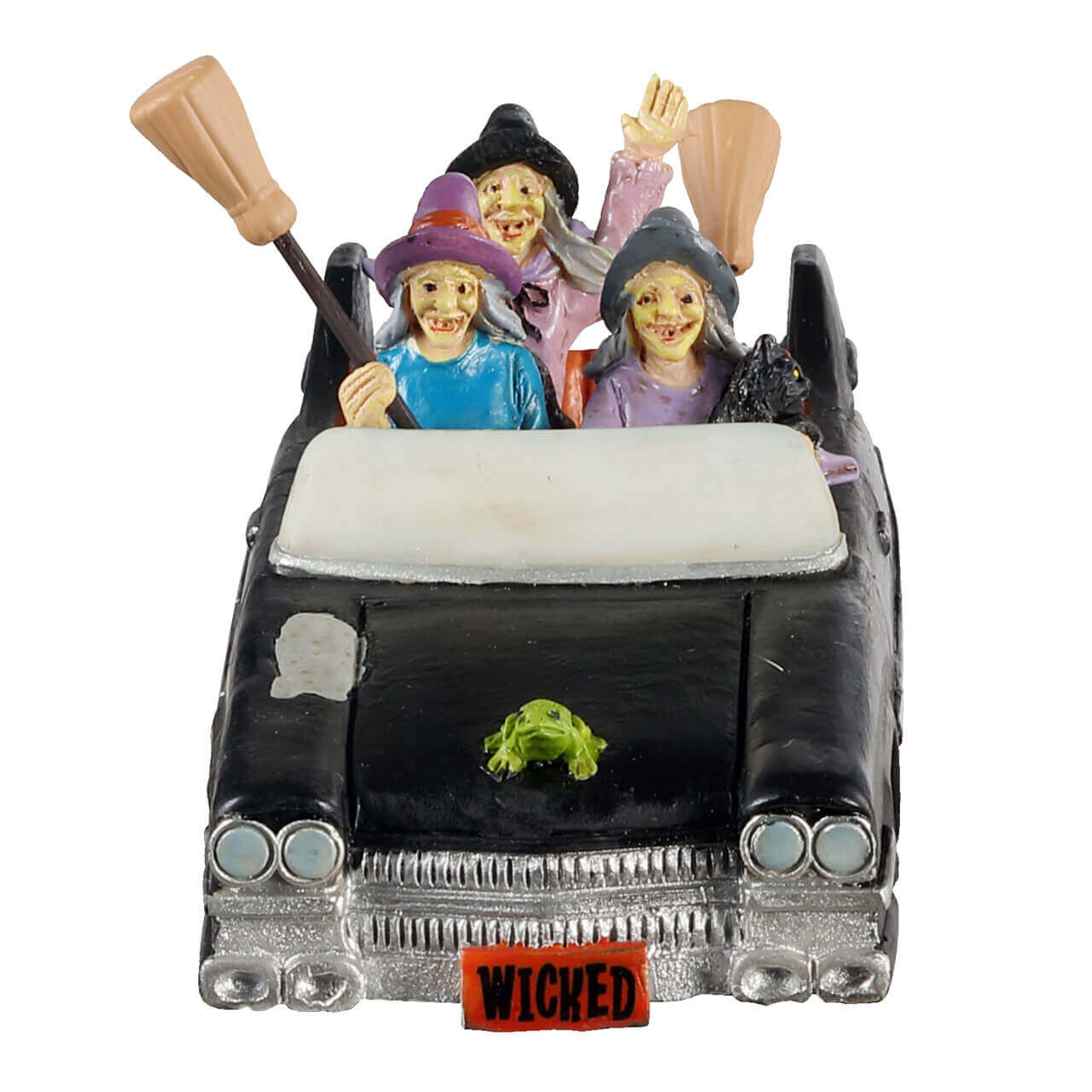 lemax-girls-night-out-on-halloween-voiture-sorci-res-d-capotable image 2