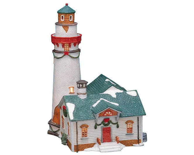 lemax-land-s-end-lighthouse-phare-lumineux-miniature image 1