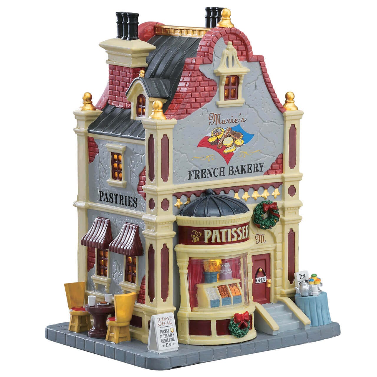 lemax-marie-s-french-bakery-miniature-boulangerie-fran-aise image 1