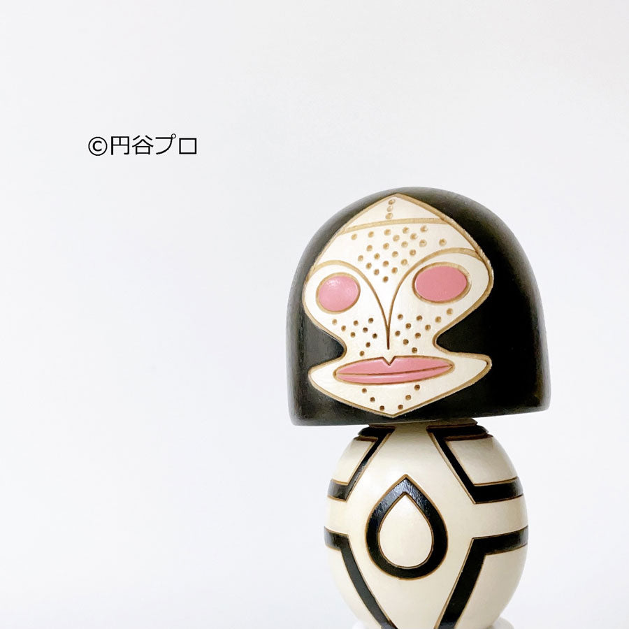 usaburo-kokeshi-ultraman-dada-alien-figurine-yura-koro-100-mm image 6