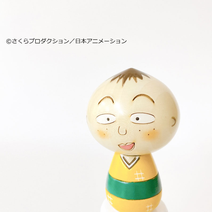 usaburo-kokeshi-chibi-maruko-chan-nagasawa-kun-kokeshi-personnage-8-cm image 6