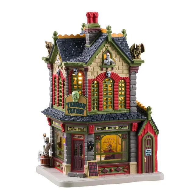 lemax-terror-tavern-b-timent-lumineux-spooky-town image 1