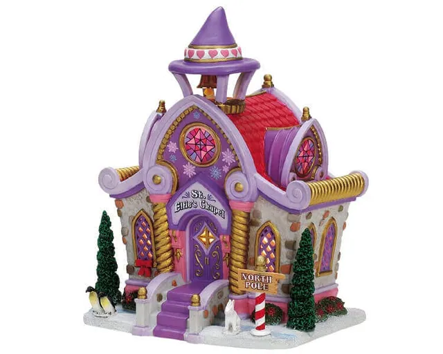 lemax-st-elfie-s-chapel-miniature-de-collection-chapelle-de-no-l image 1